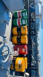 7 x Lege olievaten / drums 200 liter voor de liefhebbers, Ophalen, Zo goed als nieuw