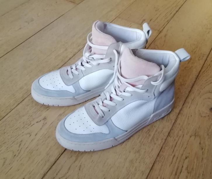 witte lederen dames basketbal sneakers Juul&Belle, mt 40, Kleding | Dames, Schoenen, Gedragen, Sneakers of Gympen, Wit, Ophalen of Verzenden
