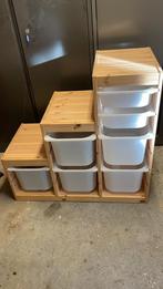 IKEA Trofast opbergkast met bakken, Ophalen, 50 tot 100 cm, Zo goed als nieuw, Minder dan 100 cm