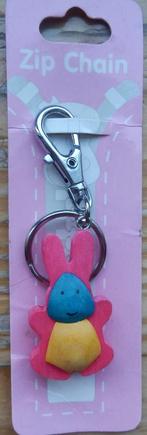 V116 sleutelhanger konijntje, Ophalen of Verzenden, Nieuw