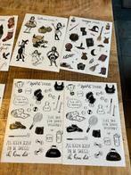 Creachick Stickervellen - Diverse Thema's, Ophalen of Verzenden, Zo goed als nieuw, Meerdere stickers