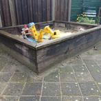 Grote zandbak, Ophalen, Gebruikt