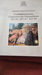 Bach Cembalokonzerte LP - Gustav Leonhardt, Gebruikt, Ophalen of Verzenden, 12 inch, Orkest of Ballet