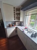 Bruijnzeel U-keuken met Miele apparatuur, Gebruikt, U-keuken, Overige materialen, Wit