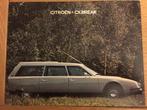 Citroën CX & CX Break brochures/folders uit GB NL E F, Ophalen of Verzenden, Zo goed als nieuw, Citroën