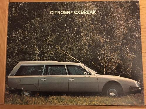 Citroën CX & CX Break brochures/folders uit GB NL E F, Boeken, Auto's | Folders en Tijdschriften, Zo goed als nieuw, Citroën, Ophalen of Verzenden