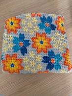 Retro sprei / laken, Huis en Inrichting, Ophalen of Verzenden, Gebruikt, Eenpersoons, Overige typen