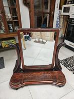 Antieke Victoriaanse Kaptafelspiegel, Ophalen, Rechthoekig, Minder dan 50 cm