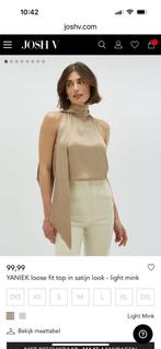Top Josh V maat S, Ophalen of Verzenden, Zo goed als nieuw, Beige, Zonder mouw