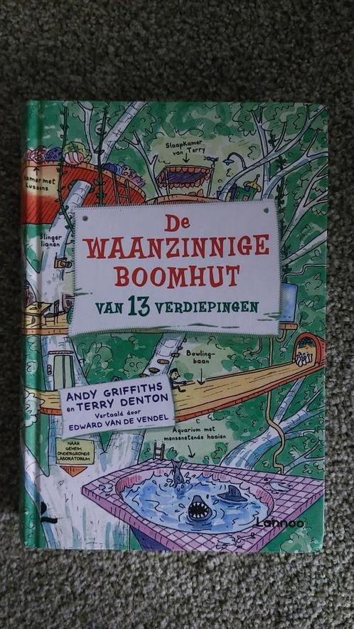 Terry Denton - De waanzinnige boomhut van 13 verdiepingen, Boeken, Kinderboeken | Jeugd | onder 10 jaar, Gelezen, Ophalen of Verzenden