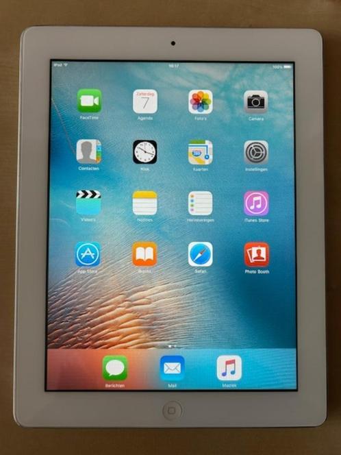 Apple iPadA1395, 16 GB, Computers en Software, Apple iPads, Gebruikt, Apple iPad, Wi-Fi, 10 inch, 16 GB, Wit, Ophalen of Verzenden