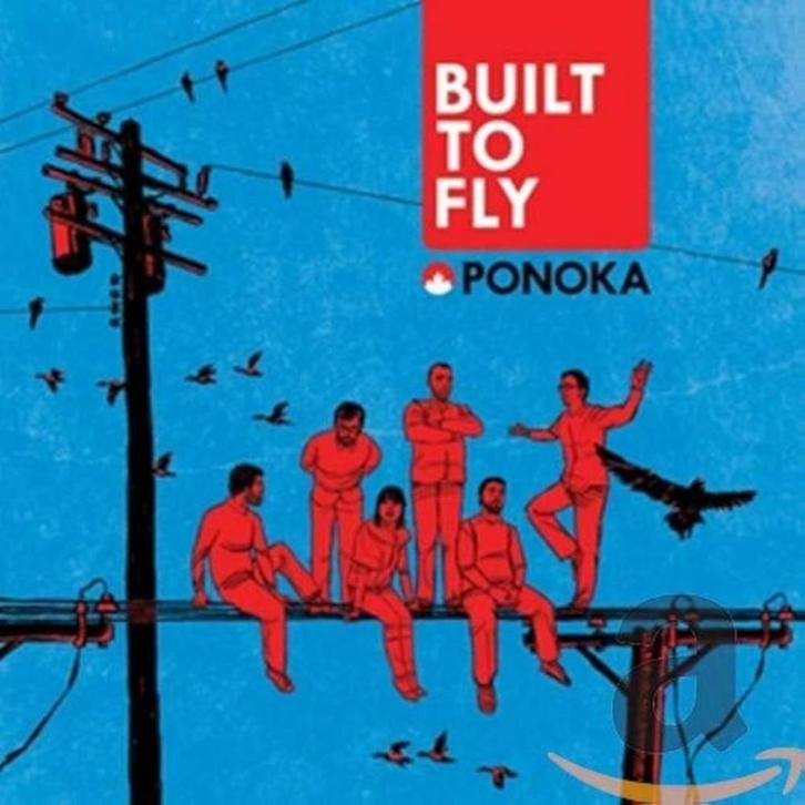CD-sale PONOKA - Built to fly >NIEUW, Cd's en Dvd's, Cd's | Rock, Zo goed als nieuw, Poprock, Verzenden