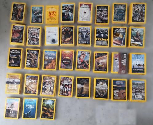 Grote National Geographic verzameling + boeken, Boeken, Tijdschriften en Kranten, Zo goed als nieuw, Wetenschap en Natuur, Ophalen