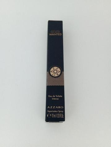 Nieuw AzzaroThe Most Wannted Intense edt Parfum 10 ml Travel beschikbaar voor biedingen