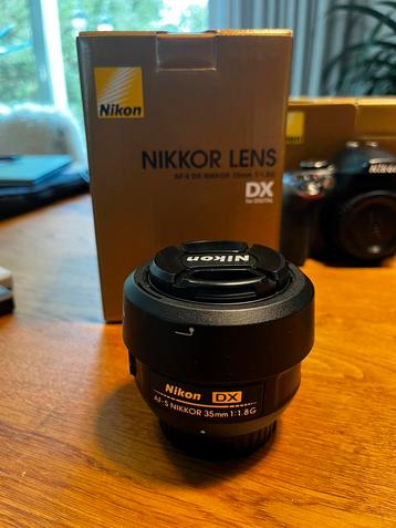 Nikkor 35 mm 1.8 beschikbaar voor biedingen