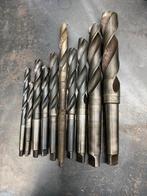 HSS metaalboren 10 stuks morse conus (MK) morseconus MC, Ophalen of Verzenden, Gebruikt, Overige typen