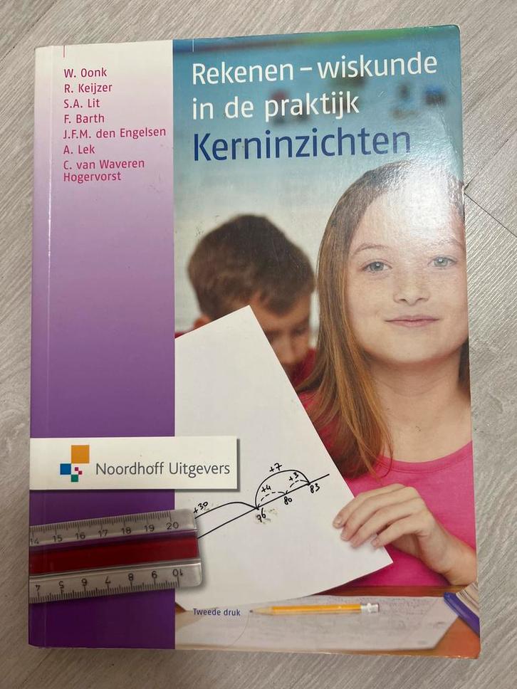 Rekenen-wiskunde in de praktijk - Kerninzichten, Boeken, Schoolboeken, Gelezen, Wiskunde A, Overige niveaus, Ophalen of Verzenden
