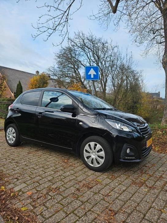 Peugeot 108 zwart metallic 57000 km, Vacatures, Vacatures | Chauffeurs, Overige niveaus, Overige vormen, 33 - 40 uur