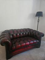Chesterfield 2 zit, Huis en Inrichting, Ophalen, Zo goed als nieuw, 75 tot 100 cm, Tweepersoons