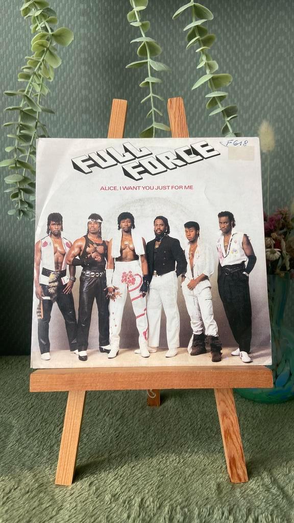 Alice, I want you just for me - Full Force (7inch vinyl), Cd's en Dvd's, Vinyl Singles, Gebruikt, Single, Pop, 7 inch, Ophalen of Verzenden