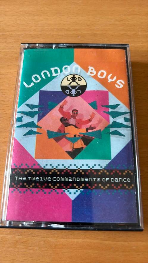 London boys muziek cassette twelve commandments of dance, Cd's en Dvd's, Cassettebandjes, Gebruikt, Origineel, Dance, 1 bandje
