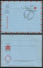 CANADA 1966 10c. Plane Airletter, The Centennial/Expo issue, Verzenden, Gestempeld, Noord-Amerika