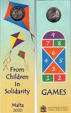 2 euro Malta 2020 - Games - BU Coincard met Muntteken MDP, Verzenden, Malta, 2 euro, Losse munt
