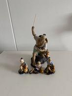 Mudman Beelden/tjes verschillende grootte totaal 4 stuks, Ophalen of Verzenden