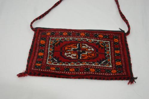 Originele Perzische schoudertas hoofdkleur rood met rits, Sieraden, Tassen en Uiterlijk, Tassen | Schoudertassen, Gebruikt, Overige merken