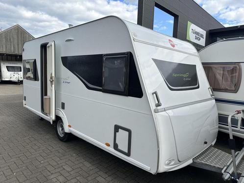 Bürstner SPRING LINE 450 TS AIRCO - MOVER - LUIFEL!, Caravans en Kamperen, Caravans, Bedrijf, 750 - 1000 kg, Rondzit, Bürstner