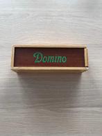 Domino Spel - Klassiek houten doosje, Ophalen of Verzenden, Gebruikt