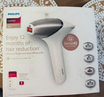 Philips lumea ipl hair removal 9000. beschikbaar voor biedingen