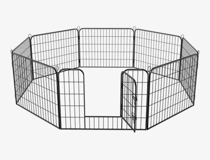 Puppy ren, Dieren en Toebehoren, Hondenbenches, Zo goed als nieuw, Ophalen