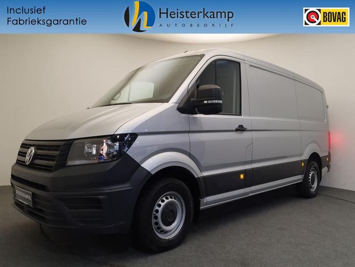 Volkswagen Crafter 35 2.0 TDI L3H2 Trekhaak, Camera, Auto's, Bestelauto's, Bedrijf, Te koop, ABS, Achteruitrijcamera, Airbags