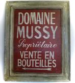 Handgeschilderd houten bord / wijn huis / flessen verkoop, Reclamebord, Zo goed als nieuw, DeKameraadschap, Dj.kammeraat@telfort.nl