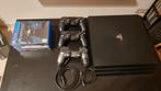 PS4 met 3 controllers + 5 spellen, Spelcomputers en Games, Spelcomputers | Sony PlayStation 4, Ophalen of Verzenden, Zo goed als nieuw
