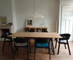 Studio HENK Eettafel 200 x 90 Eiken, Huis en Inrichting, Tafels | Eettafels, Ophalen, Gebruikt, Butterfly, Deens, Vierkant