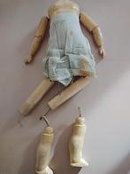 Antiek poppen lichaam., Ophalen of Verzenden, Gebruikt, Pop
