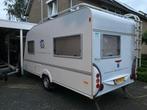 Knaus 420 QD (2004) met mover + zgan. Brand voortent, Caravans en Kamperen, Caravans, Kachel, Treinzit, Particulier, 4 tot 5 meter