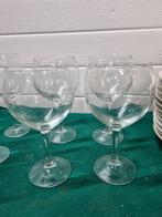 Wijnglazen groot van glas op voet, Verzamelen, Glas en Borrelglaasjes, Ophalen of Verzenden, 'T Olde Gre-j, Info@toldegrej.nl