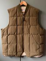The Real McCoy's Down Vest Olive size 44, Kleding | Heren, Ophalen of Verzenden, Zo goed als nieuw, Maat 56/58 (XL)