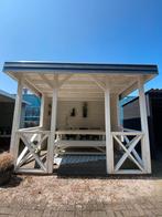 Showmodel prieeltje “beachstyle” 3.5 x 3.0 meter, Tuin en Terras, Tuinhuizen, Ophalen, Gebruikt, 250 tot 500 cm, Overige typen
