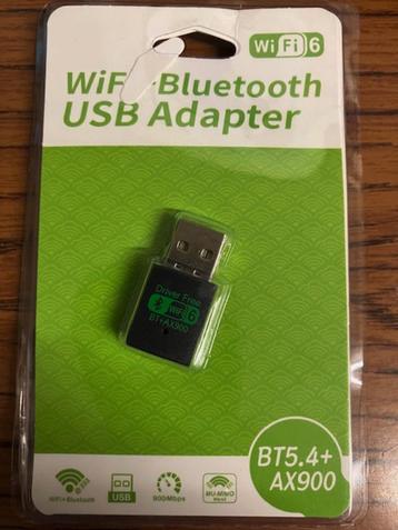 usb wifi adapter + bluetooth adapter WIFI6 beschikbaar voor biedingen