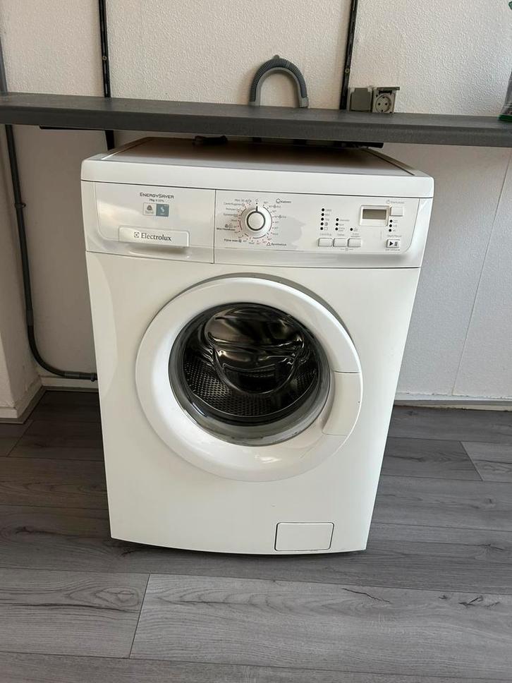 Wasmachine, Witgoed en Apparatuur, Wasmachines, Gebruikt, Voorlader, 6 tot 8 kg, 85 tot 90 cm, 1200 tot 1600 toeren, Energieklasse A of zuiniger