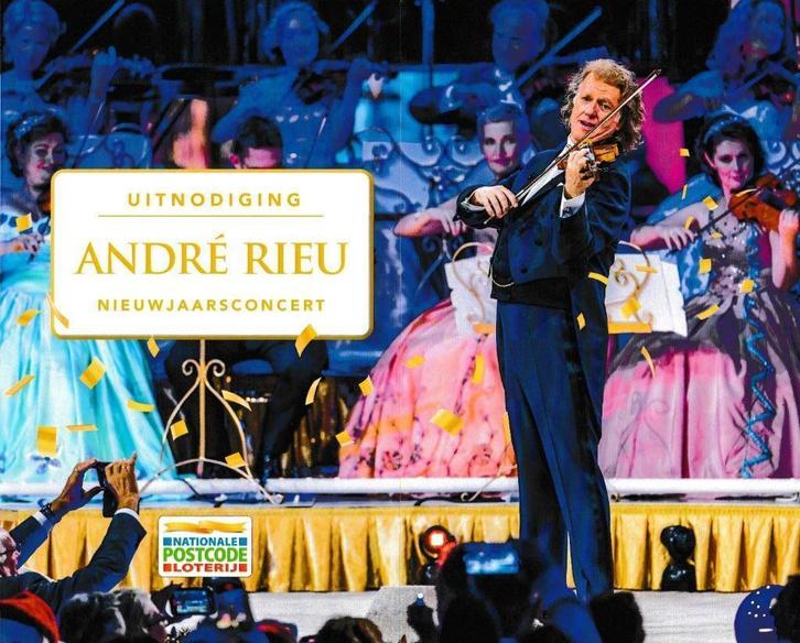 2 toegangsbewijzen Nieuwjaarsconcert André Rieu 9 jan 2026, Tickets en Kaartjes, Concerten | Klassiek, Twee personen, Januari