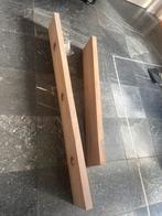Massieve eiken wandplanken, Doe-het-zelf en Verbouw, Hout en Planken, Gebruikt, Eiken, Ophalen of Verzenden, Plank