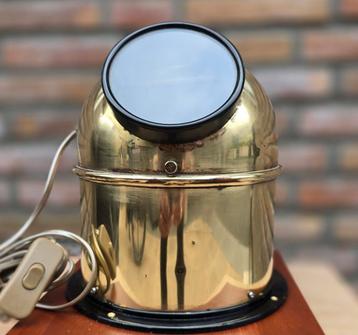 Koperen Saura sloepkompas met verlichting.  beschikbaar voor biedingen