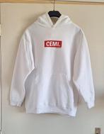 Witte hoodie Cemi (Celine & Michiel) maat 152, 158, 164, Jongen of Meisje, Trui of Vest, Cemi, Ophalen of Verzenden