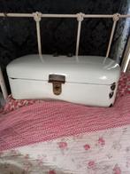 Emaille broodtrommel spierwit/grootmoeders tijd, Antiek en Kunst, Antiek | Emaille, Ophalen of Verzenden