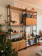 Studio Henk Modulaire Wandkast - Zo Goed Als Nieuw!, Huis en Inrichting, Ophalen, 200 cm of meer, Eikenhout, Zo goed als nieuw